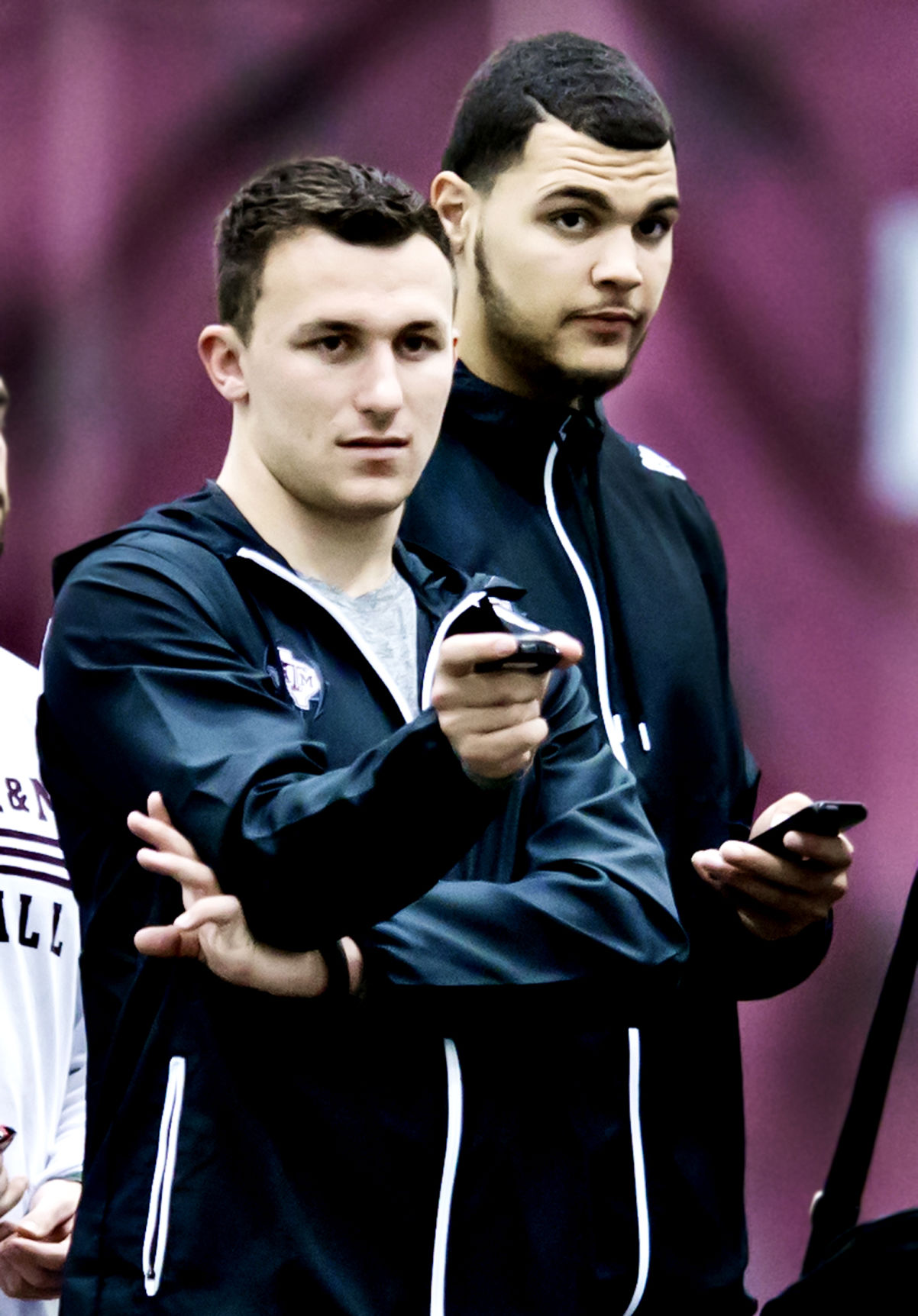 Johnny Manziel and Mike Evans
